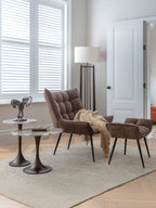 Bosworth Smokey Quartz Side Table