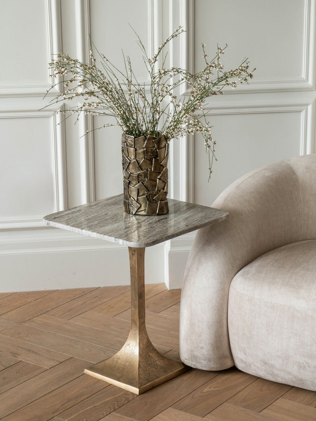 Morchino Marble Side Table