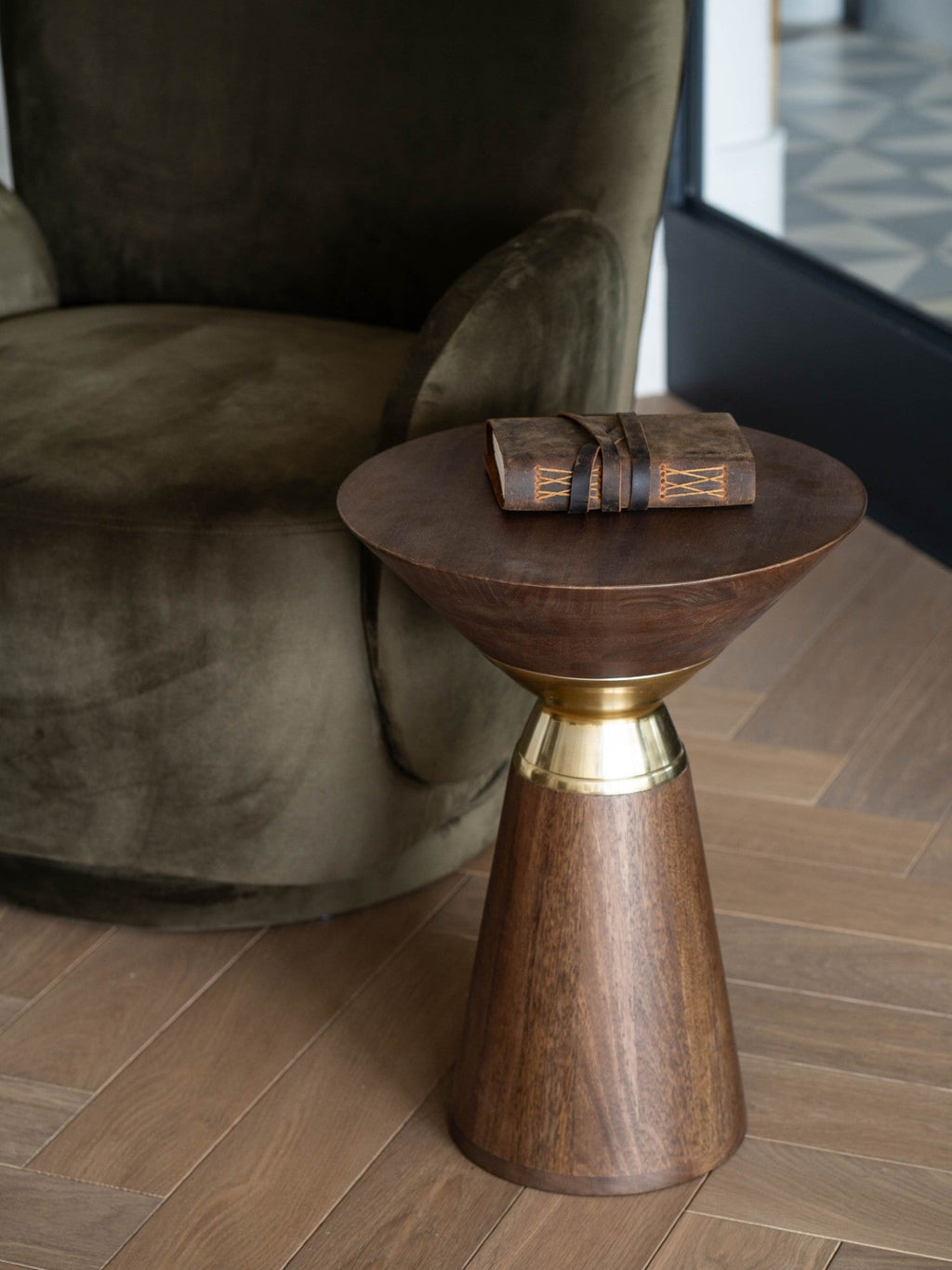 Amalfi Wooden Side Table