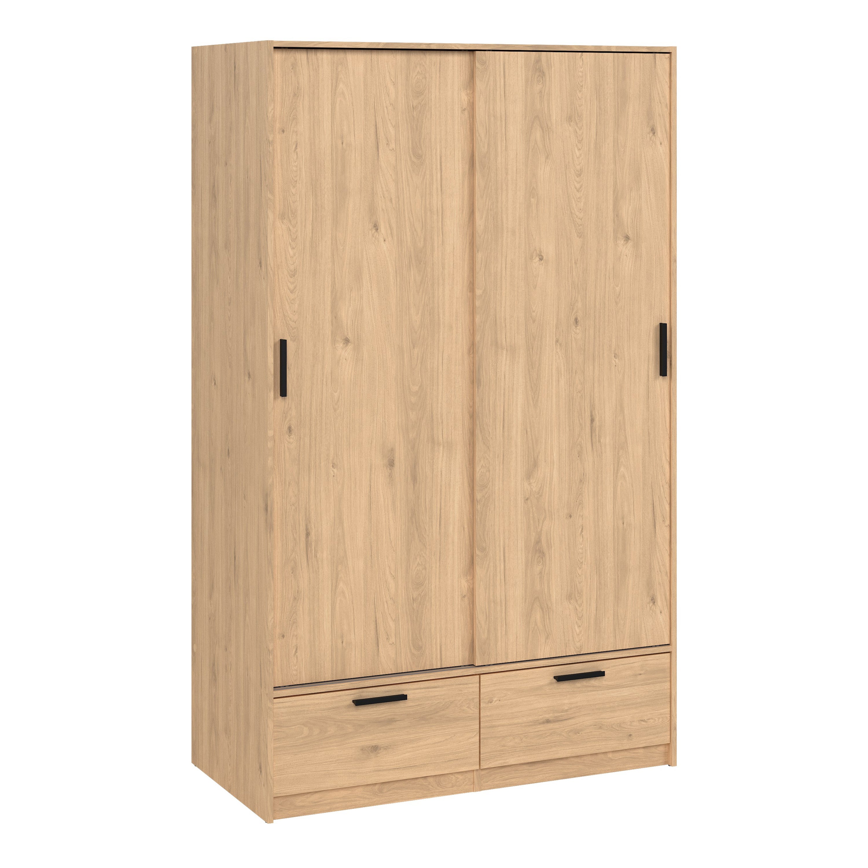 Line Wardrobe with 2 Doors 2 Drawers