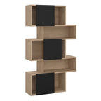 Maze Asymmetrical Bookcase with 3 Doors