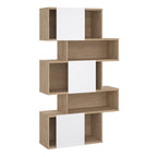 Maze Asymmetrical Bookcase with 3 Doors