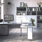 Prima Bookcase 3 Shelves with 2 Doors