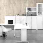 Prima Bookcase 3 Shelves with 2 Doors