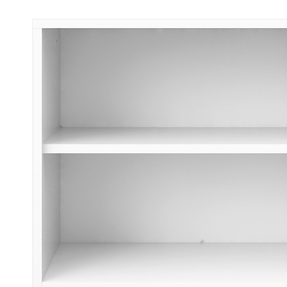 Prima Bookcase 3 Shelves with 2 Doors