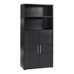 Prima Bookcase 3 Shelves with 2 Doors