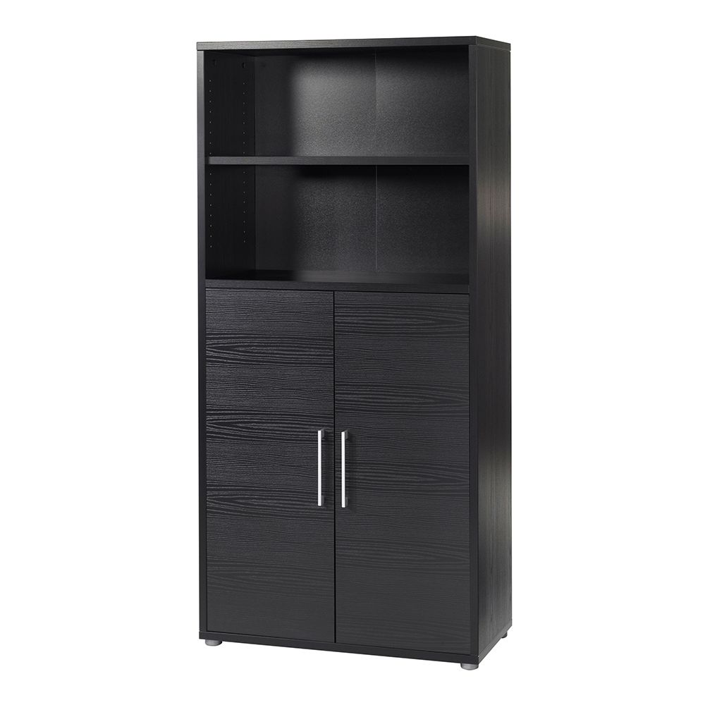Prima Bookcase 3 Shelves with 2 Doors