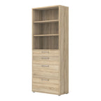 Prima Bookcase 2 Shelves With 2 Drawers 2 File Drawers