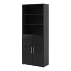 Prima Bookcase 4 Shelves with 2 Doors