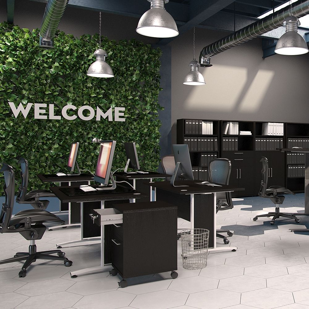 Prima Bookcase 2 Shelves with 2 Doors