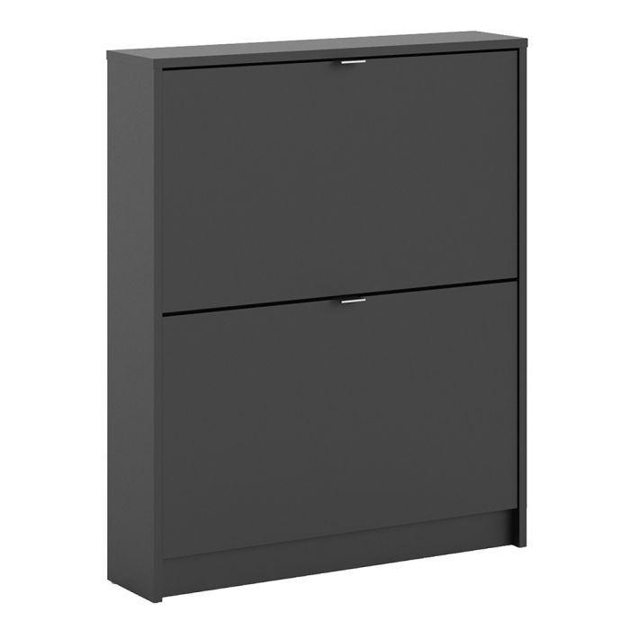 Shoes Shoe Cabinet 2 Flip Down Doors and 1 layer