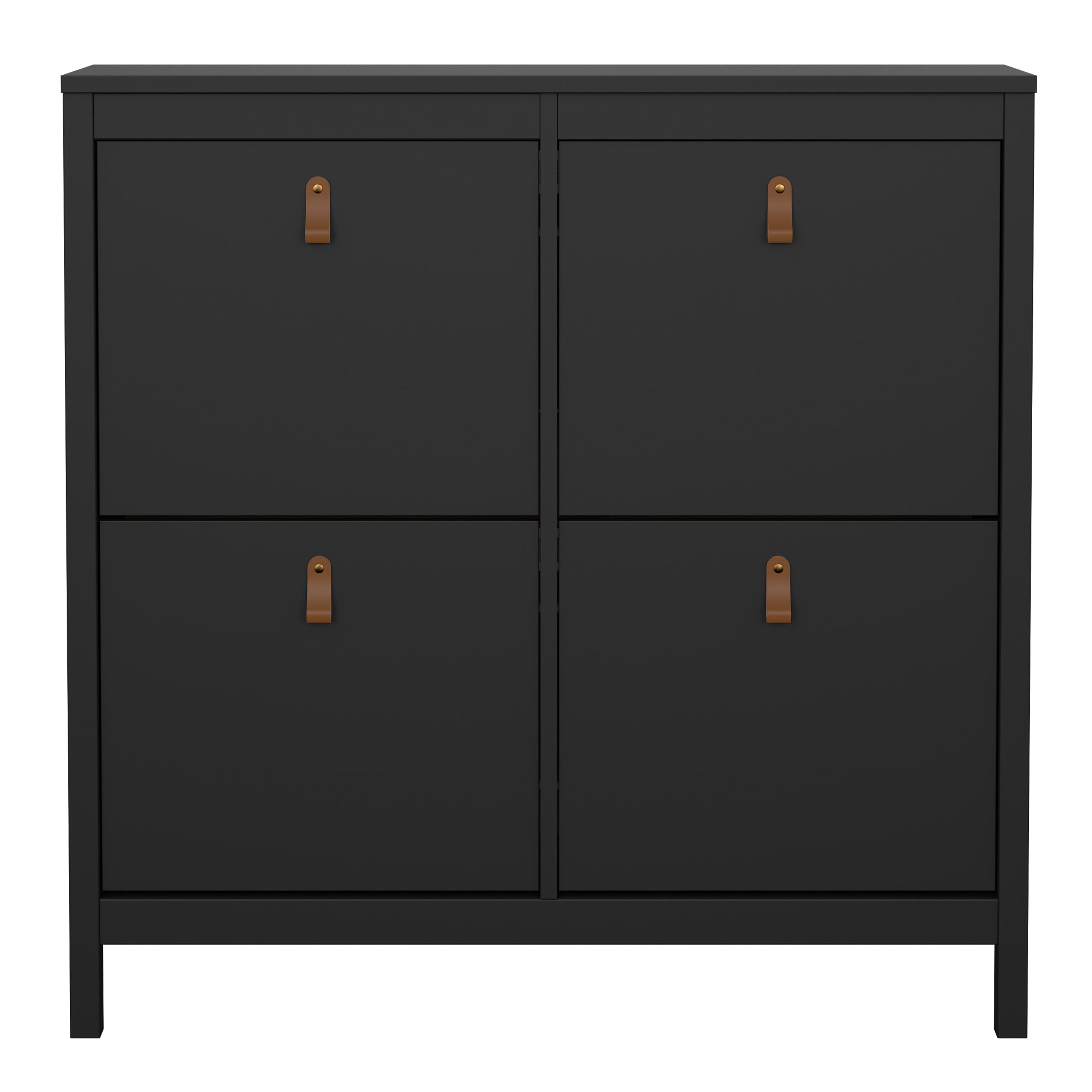Barcelona Shoe Cabinet 4 Flip Down Doors