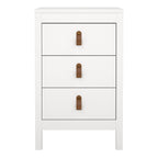 Barcelona Bedside Table 3 Drawers