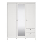 Madrid  Wardrobe with 2 Doors 1 Mirror Door 2 Drawers