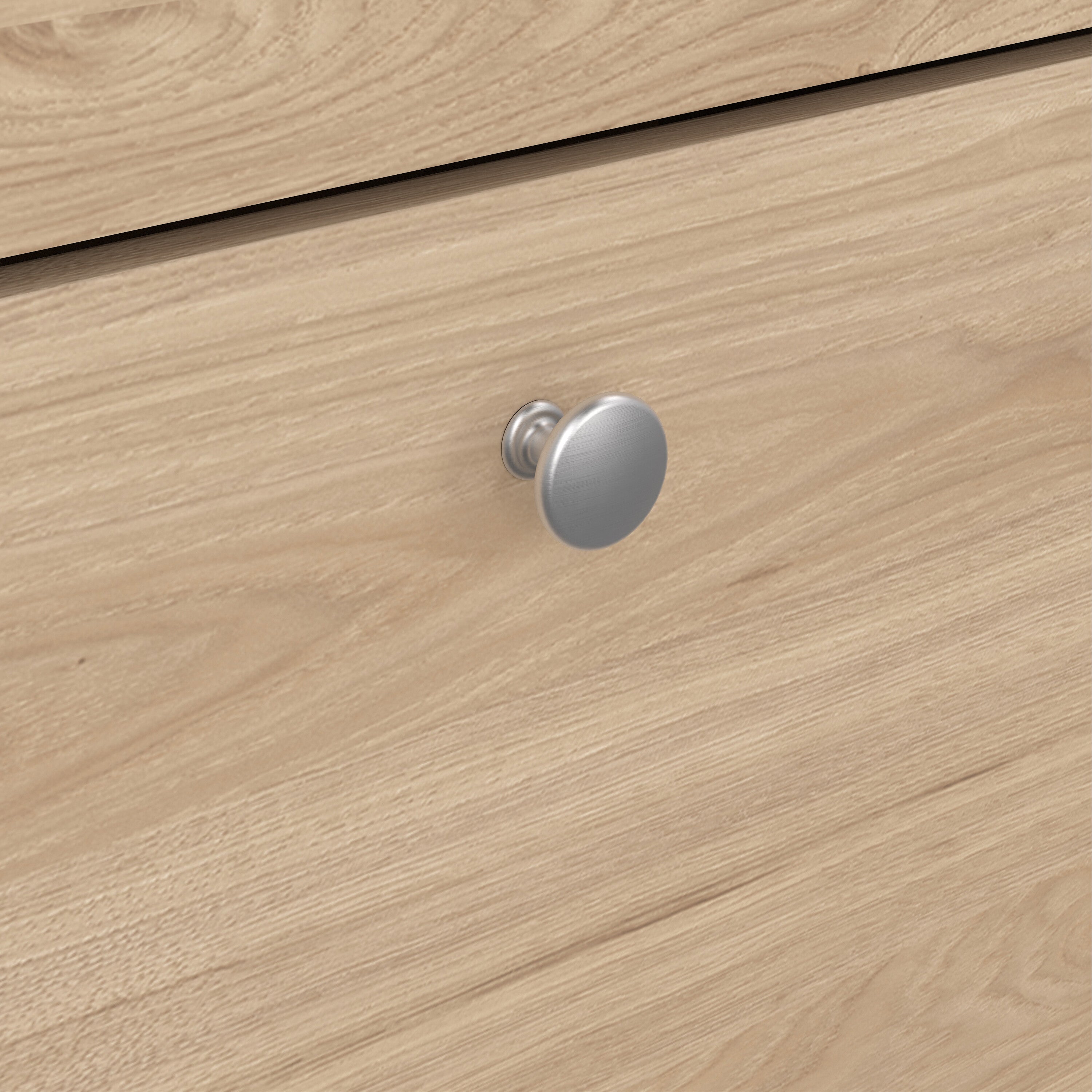 Barcelona Shoe Cabinet 2 Flap Doors in Jackson Hickory Oak