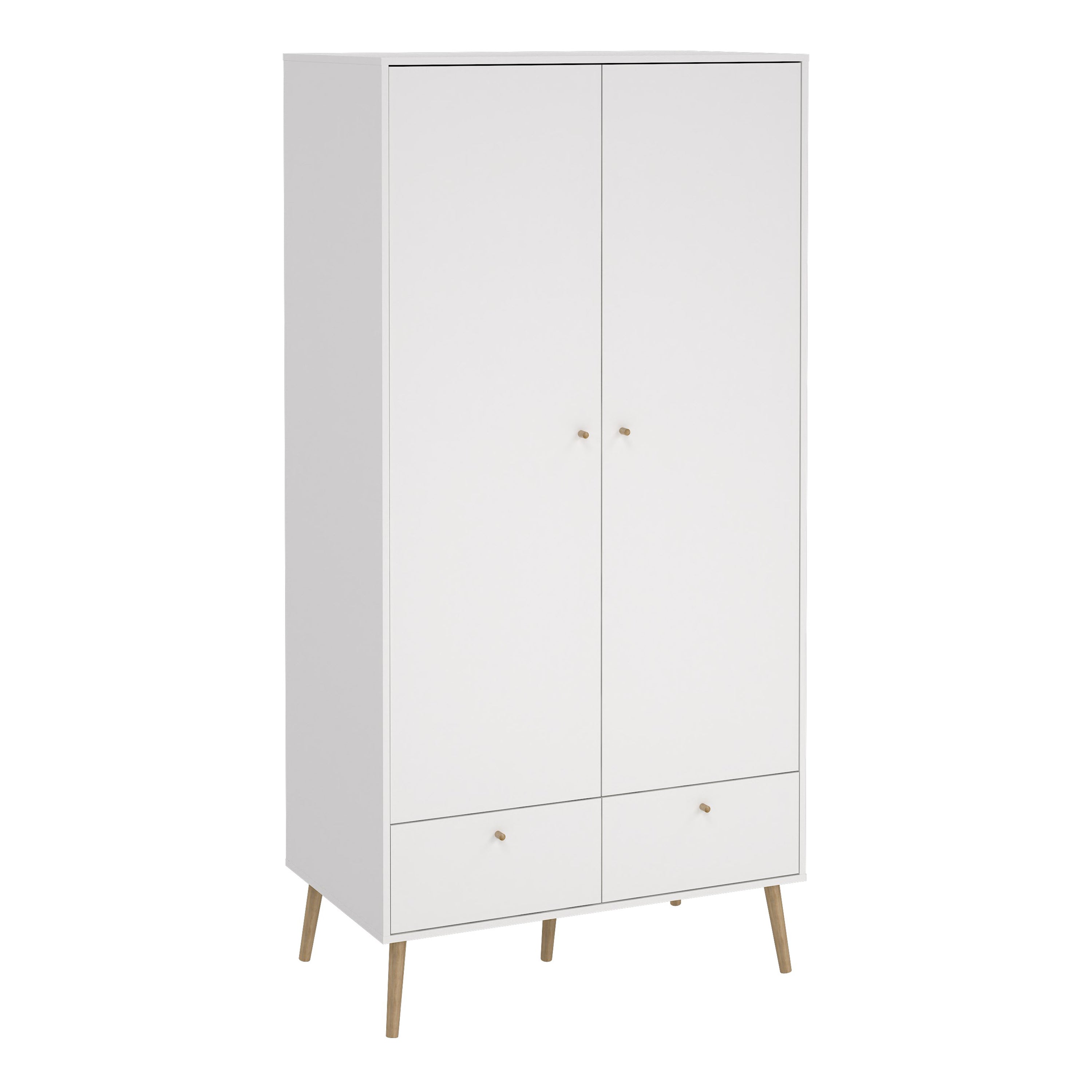 Cumbria Wardrobe with 2 Doors + 2 Drawers