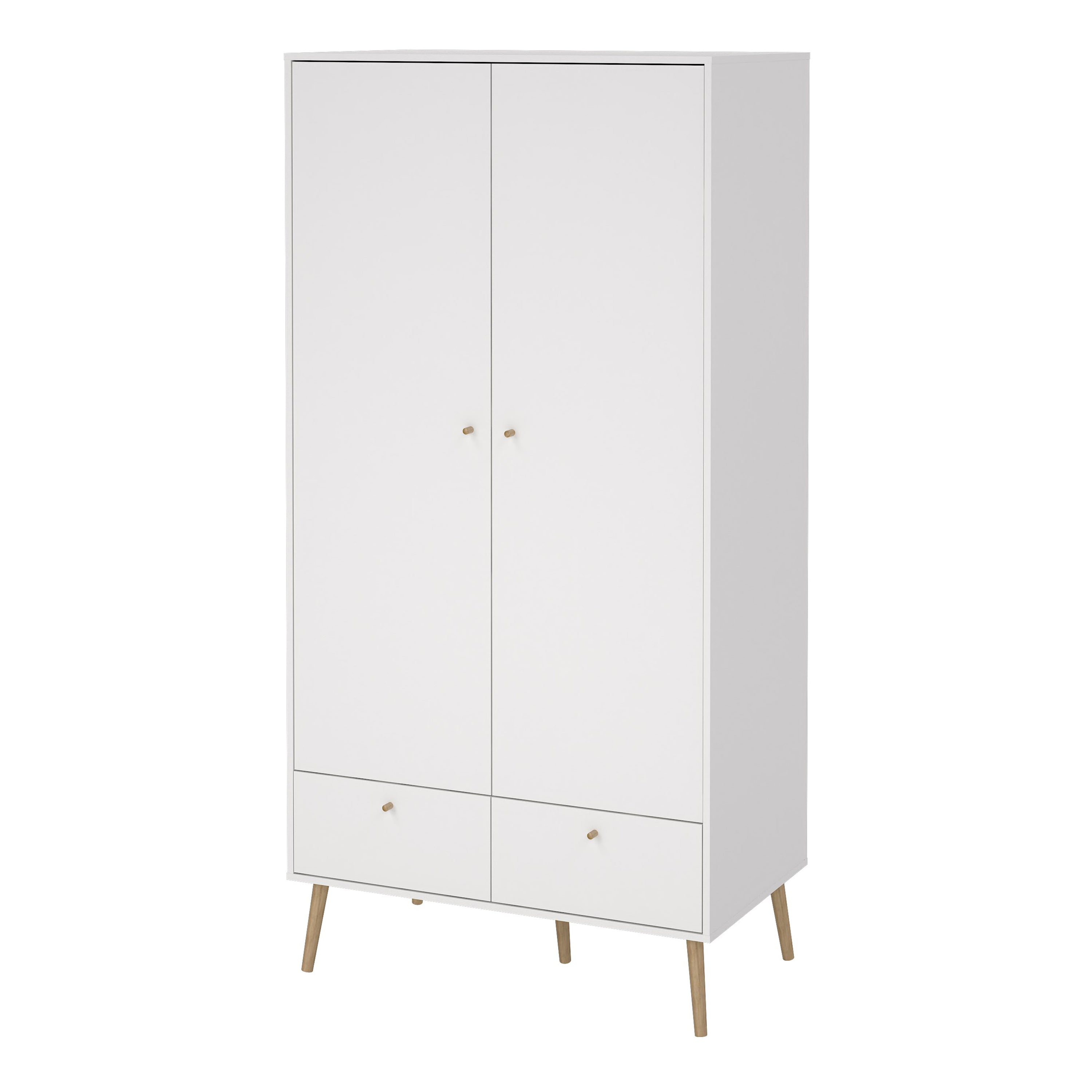 Cumbria Wardrobe with 2 Doors + 2 Drawers