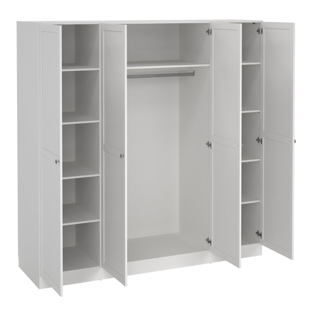 Brande Wardrobe with 4 Frame Doors