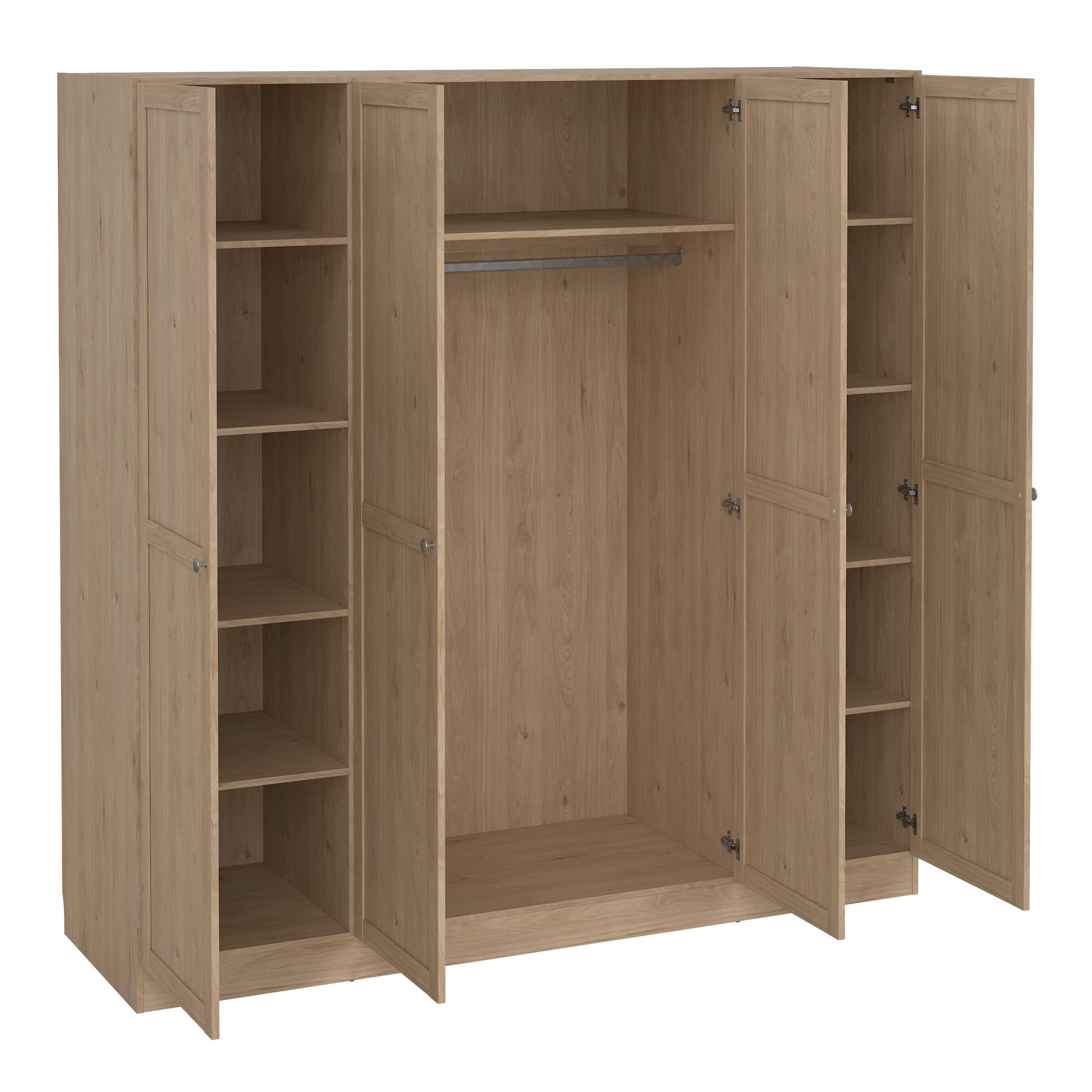 Brande Wardrobe with 4 Frame Doors