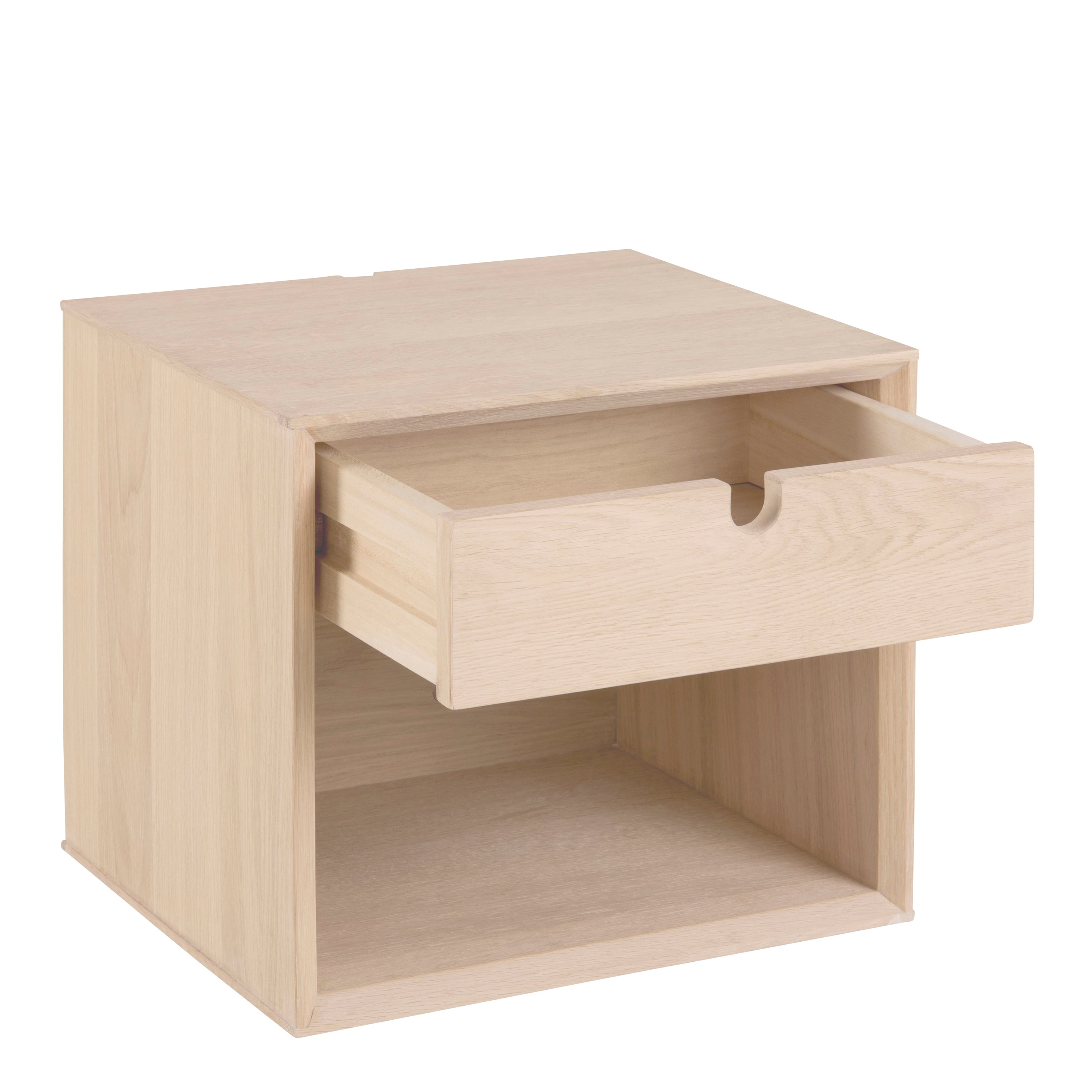 Century 1 Drawer Wall Mounted Bedside Table