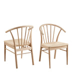 Cassandra Dining Chair with Armrest Set of 2