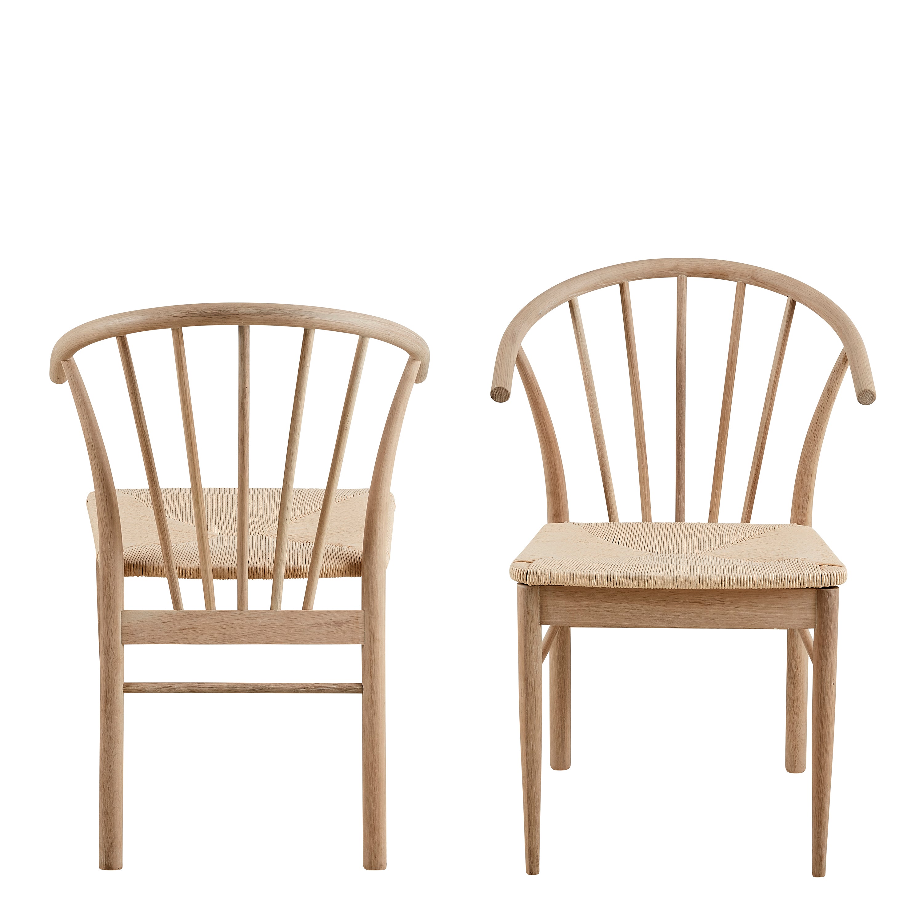 Cassandra Dining Chair with Armrest Set of 2