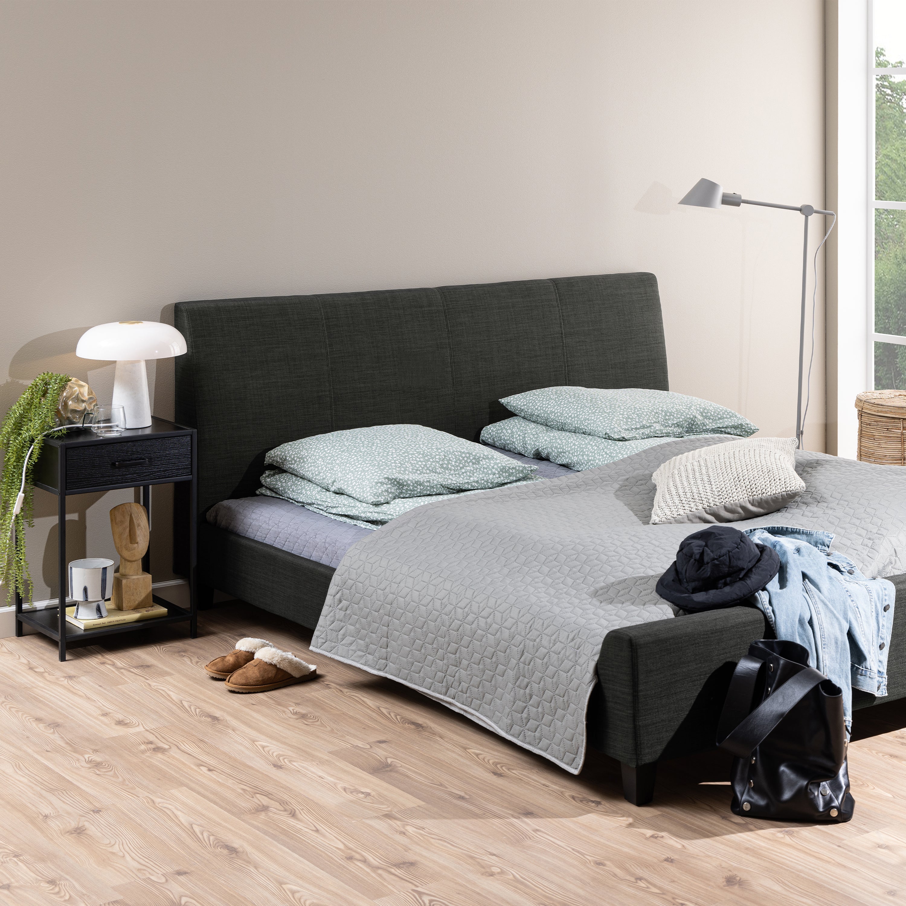 Seaford Bedside Table with 1 Drawer