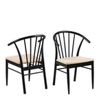 Cassandra Dining Chair with Armrest Set of 2