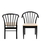 Cassandra Dining Chair with Armrest Set of 2
