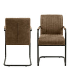 Adele Dining Chair Fabric Set of 2