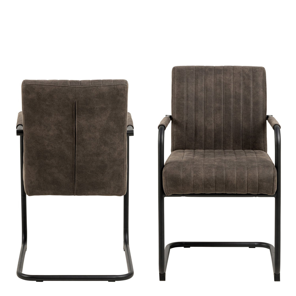 Adele Dining Chair Fabric Set of 2