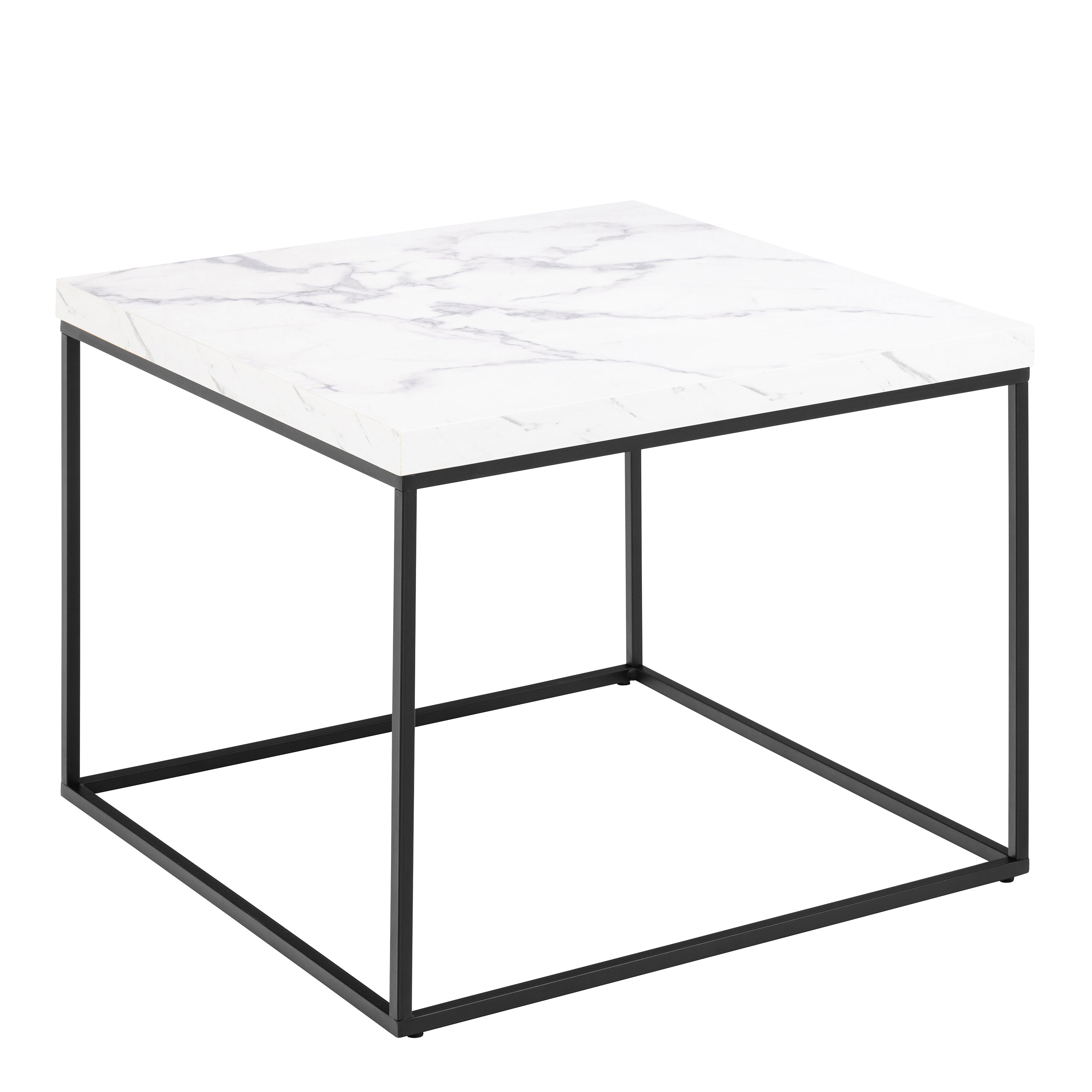 Barossa Coffee Table with White Marble Carrara Top