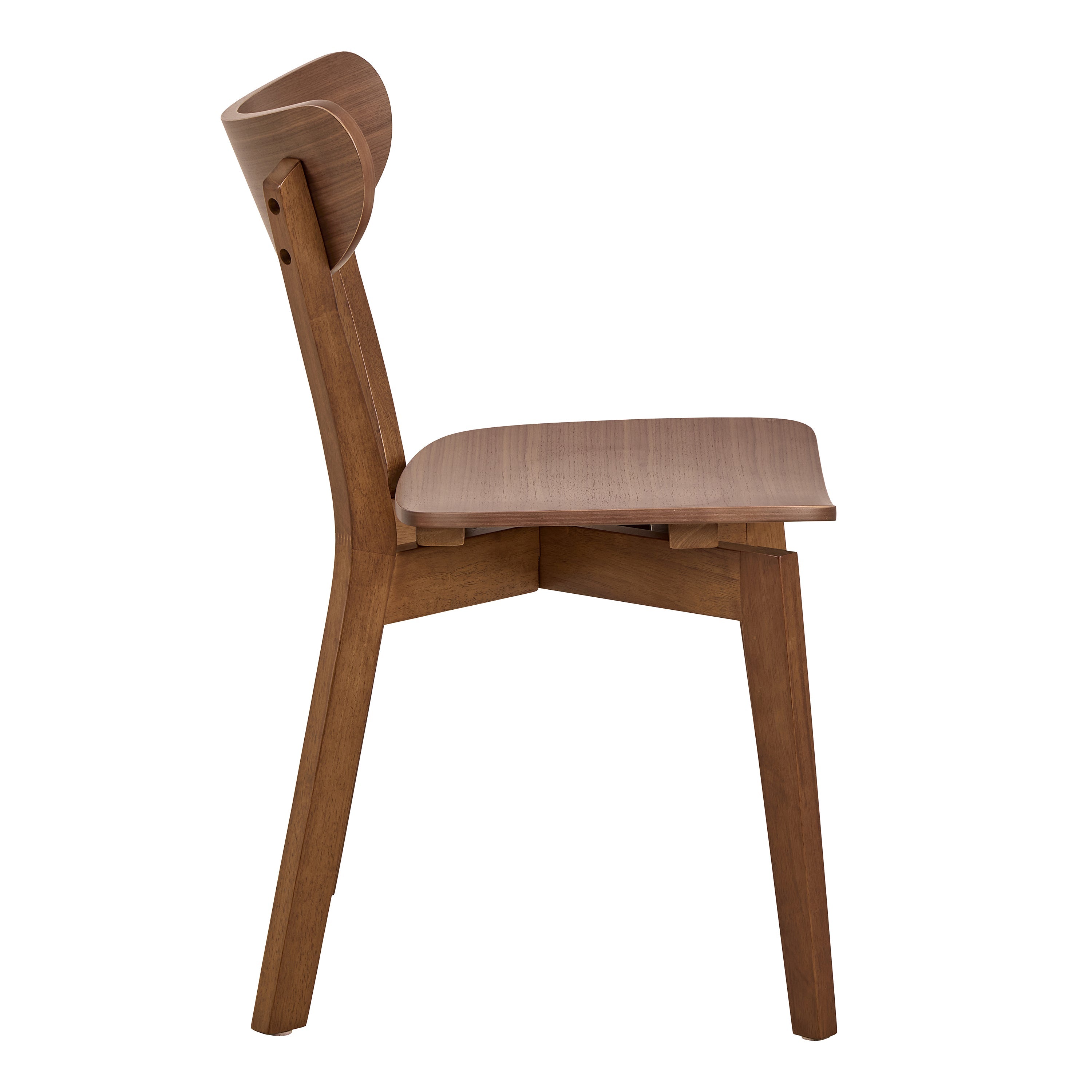 Roxby Dining Chairs in Walnut Set of 2