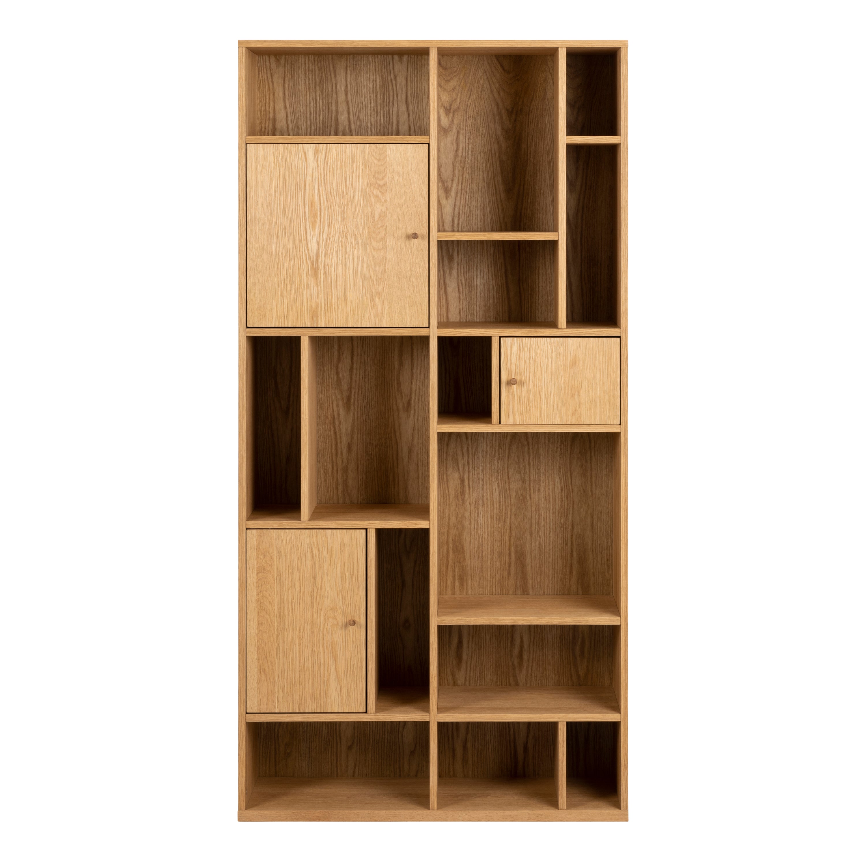 Rangoon 3 Door Bookcase