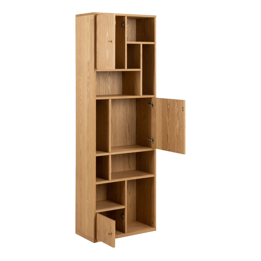 Rangoon 3 Door Bookcase