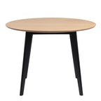 Roxby Dining Table in Oak & Black