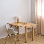 Southampton Extendable Rectangular dining table in Matt Oak