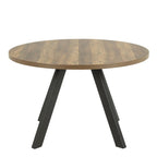 Zalida Round Dining Table in Oak
