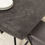 Blackburn Black Ceramic Dining Table