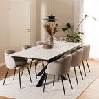 Heaven Dining Table with Ceramic Top