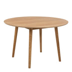 Nagano Round Dining Table in Oak