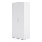 Space Wardrobe 2 Doors White 1751