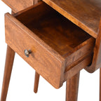 Mini Chestnut Console Tables