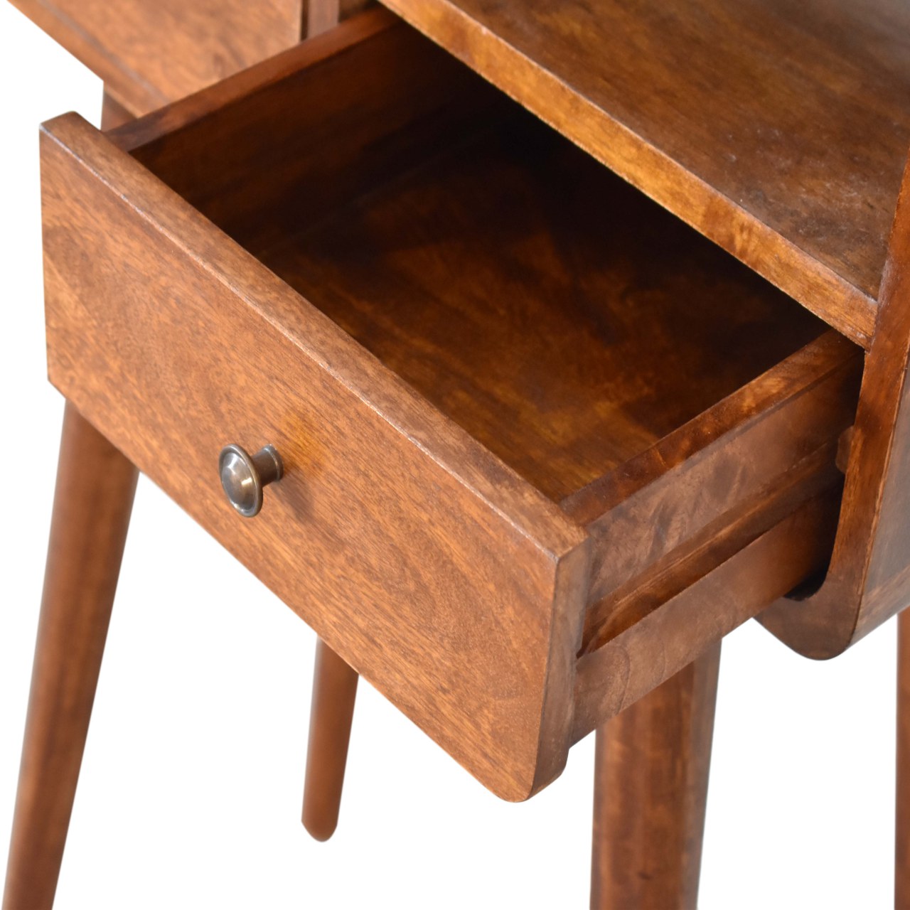 Mini Chestnut Console Tables