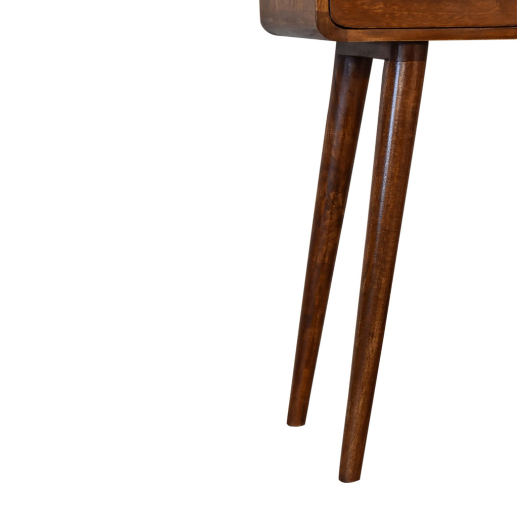 Mini Chestnut Console Tables