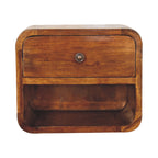 Mini Curve Floating Bedside