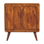 3 over 2 Curved Chestnut Chest