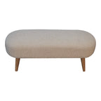 Boucle Hallway Bench