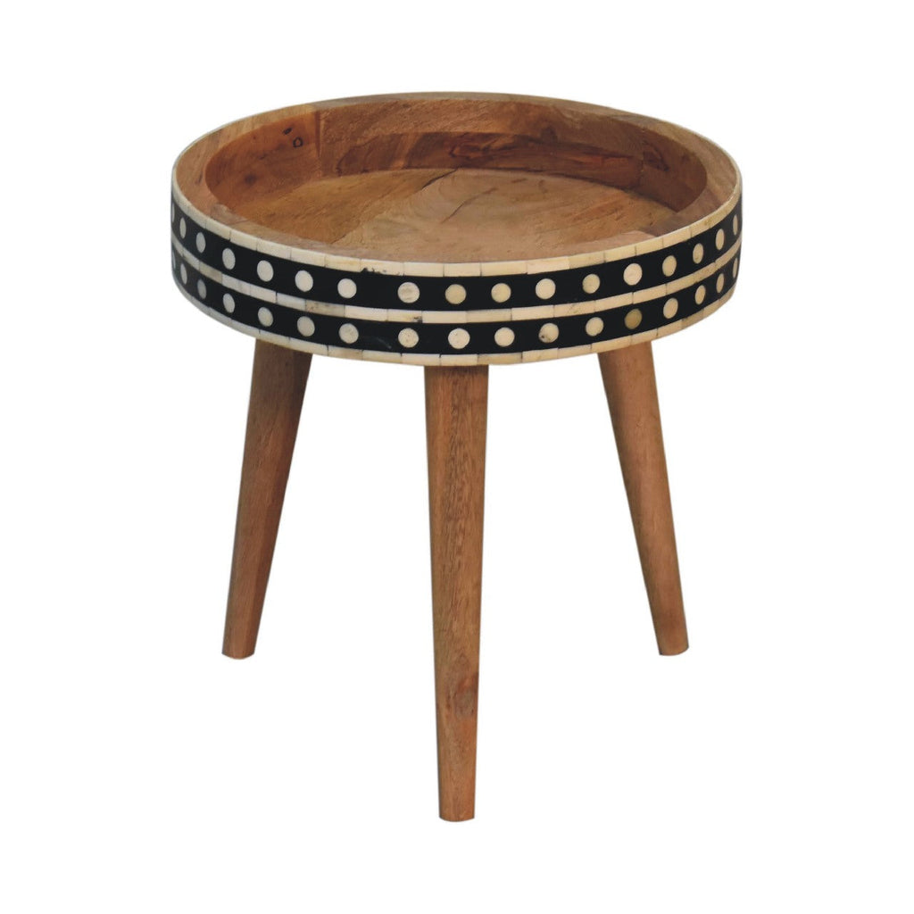 Mini Pattern Nordic End Tables