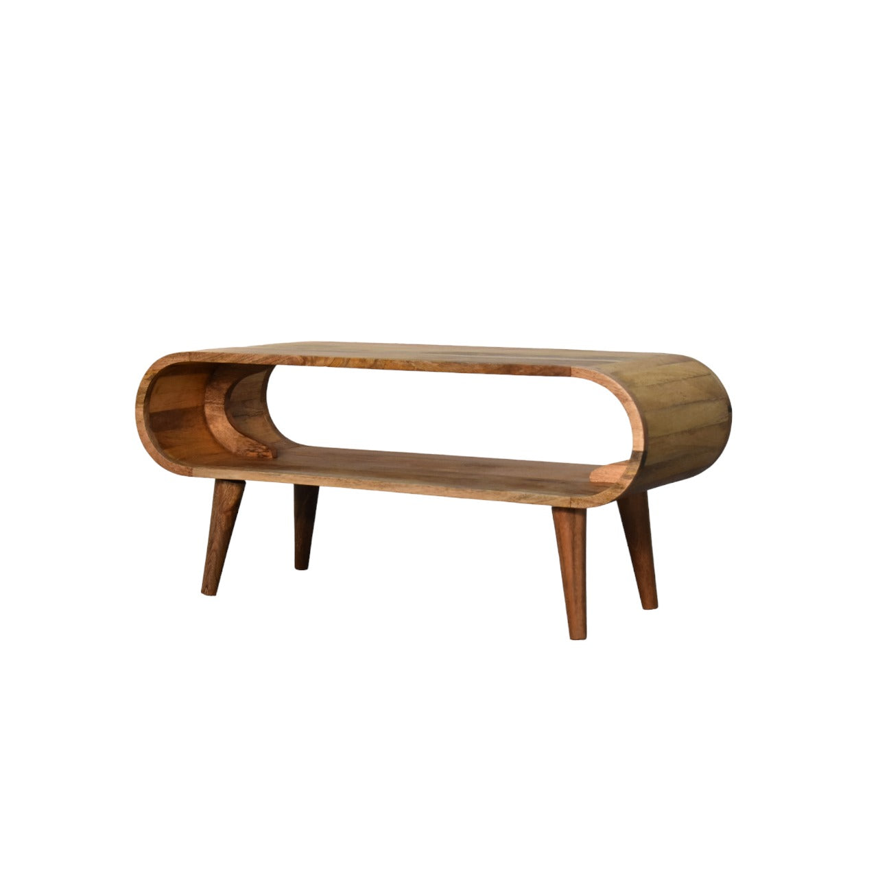 Amaya Nordic Style Oak-ish Coffee Tables